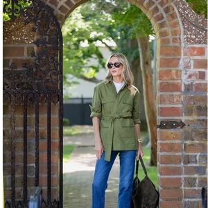 NWT Julia Amory Olive Utility Jacket Small
